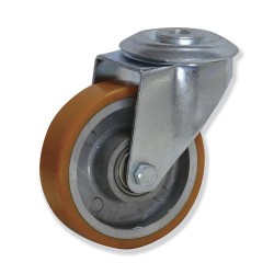 Ruedas AP  Aluminio/Poliuretano para Uso Industrial