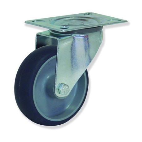 Rueda Modelo M con Soporte de Pletina para Aplicaciones Industriales