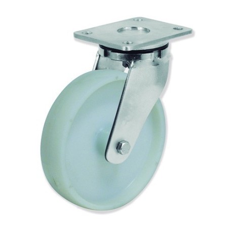 Ruedas rotantes QPG7 y QPF7 con núcleo de nylon