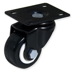 Ruedas fijas RPF2 con núcleo de polipropileno y banda de poliuretano