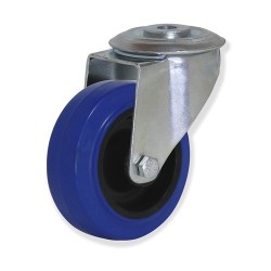 Ruedas Nylon/Caucho Elástico MTG4 NCR4  Modelos Giratorios y con Fre