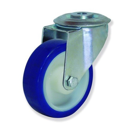 Ruedas Giratorias y Giratorias con Freno MTG4 NSL4  Nylon y Poliuret