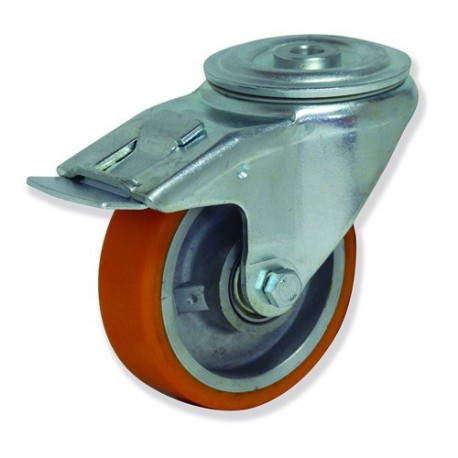  Ruedas AP  Aluminio/Poliuretano para Uso Industrial