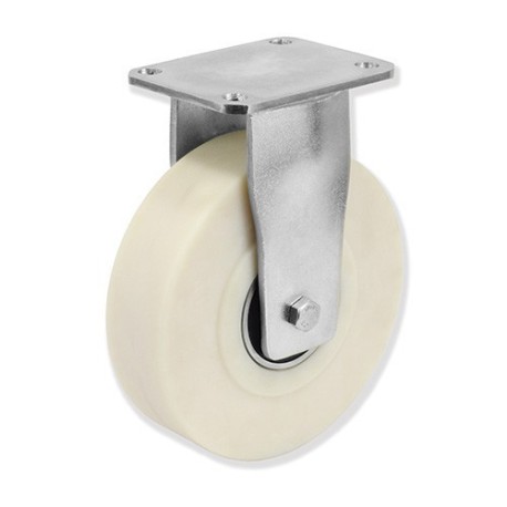 Ruedas fijas QPF7 con núcleo de poliamida