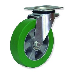 Ruedas rotantes AE  Aluminio/Poliuretano Elastthane