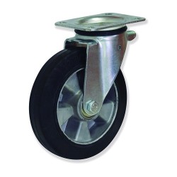 Ruedas rotantes giratorias MPG5 con soporte de pletina