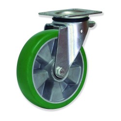 Rueda Modelo M con Soporte de Pletina para Aplicaciones Industriales