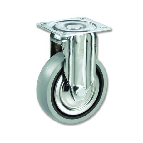 Rueda Modelo B con Soporte de Pletina para Aplicaciones Industriales