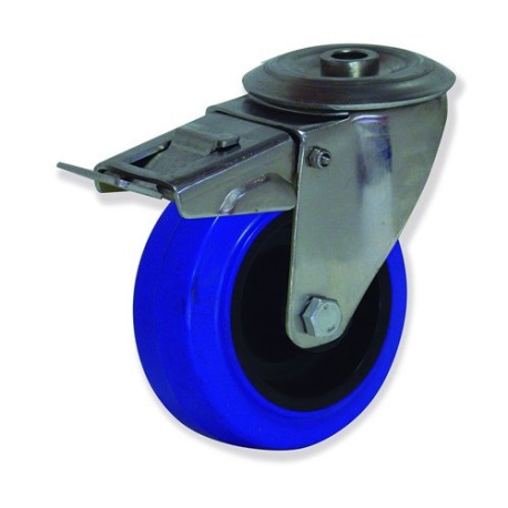 Ruedas NC  Nylon y caucho elástico