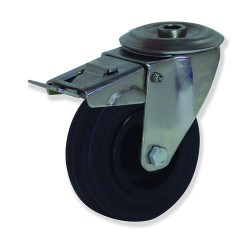 Ruedas PG  Plástico/Goma para desplazamiento silencioso