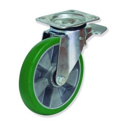 Rueda Modelo M con Soporte de Pletina para Aplicaciones Industriales