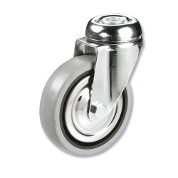 Ruedas modelo B con soporte BT3  Sujeción por tornillo T