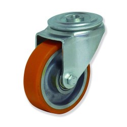  Ruedas AP  Aluminio/Poliuretano para Uso Industrial