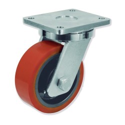 Ruedas giratorias y fijas UPG8 y UPF8 HVB8 con núcleo de hierro fundi
