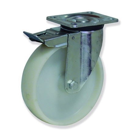 Ruedas rotantes KPG5 y KPF5 con núcleo de nylon