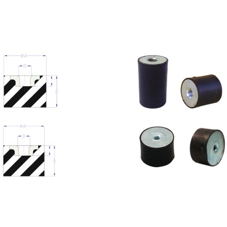 Topes de Goma TH de Lesol