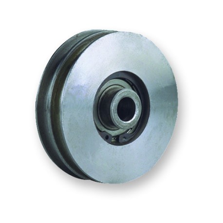 Polea de 2 Canales R.5 080 para Puerta Basculante  Deslizamiento efi