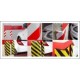 Esquinera Protector Parking Adhesiva B/R 400x75 + 75x15 mm  Normaluz