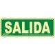 Señal de Salida PVC 0,7 mm Clase B 105x300 mm  Normaluz