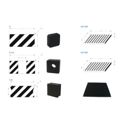 Alfombrillas Antivibratorias y Tacos de Goma GALF de Lesol