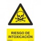 Adhesivo de Peligro: Riesgo de Intoxicación 100x150 mm