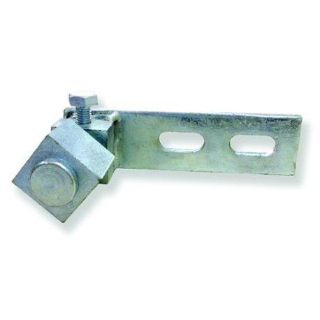 Nudo Bisagra con Soporte Zincado para puertas basculantes y seccional