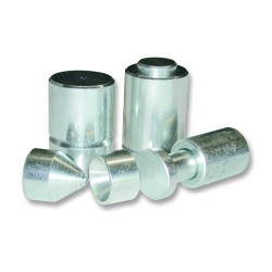 Pivote y Base con Bola D.30  Solución eficiente para apoyo y desliza