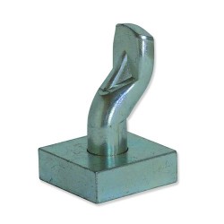 Pivote con Placa Inferior D.20  Pivote robusto para puertas batiente