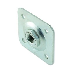 Placa para Cardán M20  Base regulable en acero zincado para sistemas