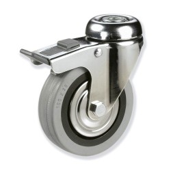 Ruedas PG  Plástico y goma para aplicaciones ligeras