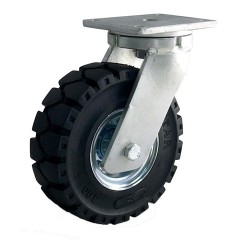 Rueda Modelo QPL7 con Soporte de Pletina Larga para Carga Extra Pesad