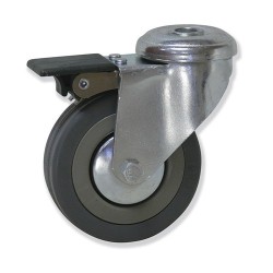 Ruedas PG  Plástico/Goma para Aplicaciones Ligeras