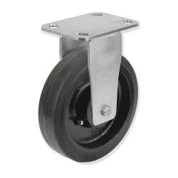 Rueda Modelo QPF8 con Soporte de Pletina para Carga Extra Pesada