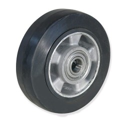 Ruedas Elásticas ACACG con Núcleo de Aluminio y Banda de Caucho
