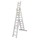 Escalera Transformable Triple TR3 Plus con Base Estabilizadora