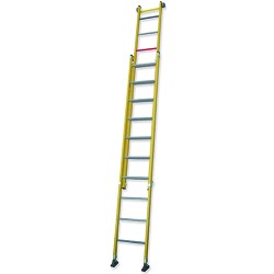 Escalera Doble Extensión Manual TRFM en Fibra con Norma EN 61478