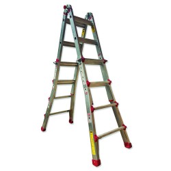 TLS  Escalera telescópica transformable