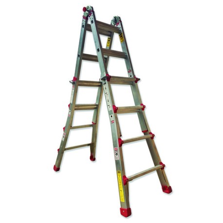 TLS  Escalera telescópica transformable