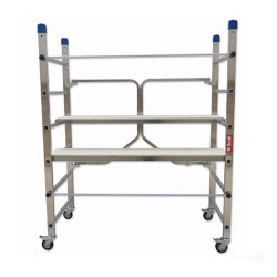 Andamio PRACTIK 1100 | Andamio móvil plegable de aluminio | gayner