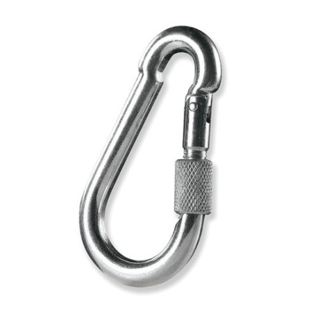 Mosquetón de Seguridad de 6 mm en acero de alta resistencia