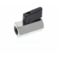 VALVULA BOLA MINIATURA A ESFERA MINI HEMBRA HEMBRA 1/2 REF. 06065 00 