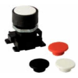 PULSADOR RASO CON PROTECCION NEGRO/ROJO/BLANCO REF. AIGNEP 04V0100001