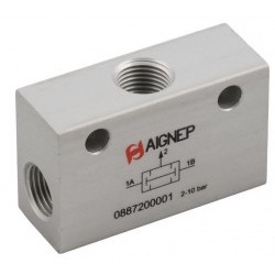 VALVULA FUNCION Y 1/8 PULGADAS CODIGO 0887200001 REF. AIGNEP 8872 1/8