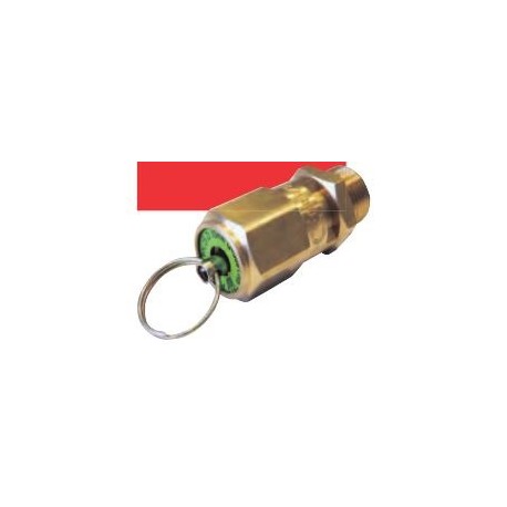 VALVULA SEGURIDAD 1/8 PULGADAS TARADA 8 BAR REF. AIGNEP VSN 1/8 8