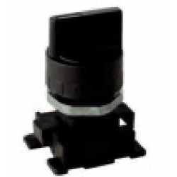SELECTOR DE LEVA CORTA 2 POSICIONES FIJAS NEGRO REF. AIGNEP 04V0400N0