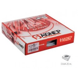 TUBO EN POLIURETANO CAJA PU LONGLIFE 98SH 2.5X4 AZUL TRANSLUCIDO 25 M