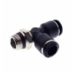 RACOR EN T LATERAL GIRATORIO CONICO SHORT MACHO DIAMETRO 4 MM 1/4 COD