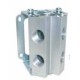 REPARTIDOR EN ALUMINIO 4 VIAS 1/2 1/2 CODIGO 9064400001 REF. AIGNEP 9
