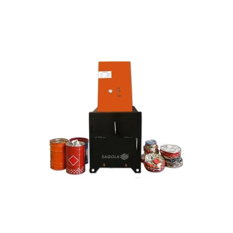 Compactador de latas y cartón