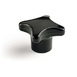 Pomo Tecnodin DIN 6335 110021K con casquillo roscado – Resina fenólic